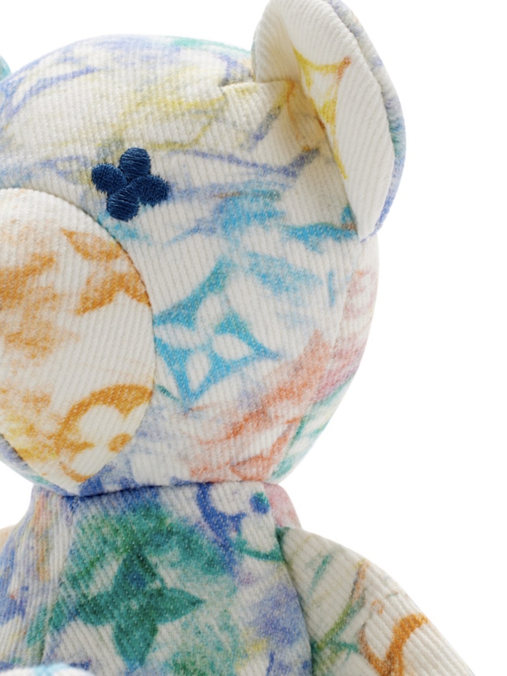 Limited Edition Louis Vuitton Virgil Abloh for UNICEF 2021 Monogram Doudou Bear - Picture 8 of 10